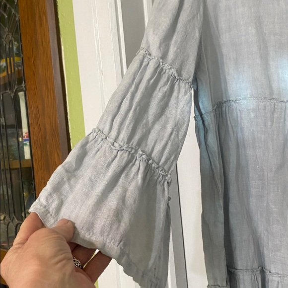 LINEN DRESS - Picture 3 of 8